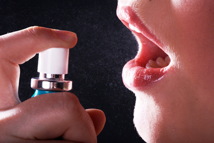 Spray gegen Mundgeruch