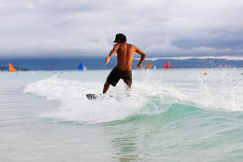 Skimboarding