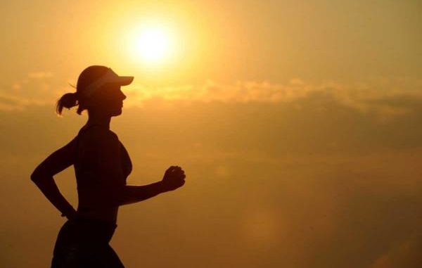 Fitnesstracker Joggen, nicht den eigenen Schatten jagen, joggen laufen zeit stress